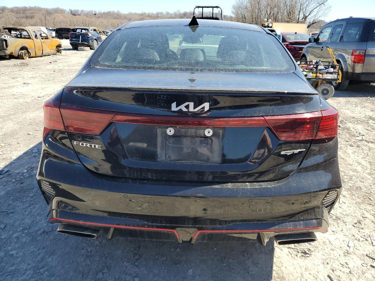 2023 KIA Forte VIN 3KPF44ACXPE537815 Copart auction photo, front end / side damage thumbnail 6