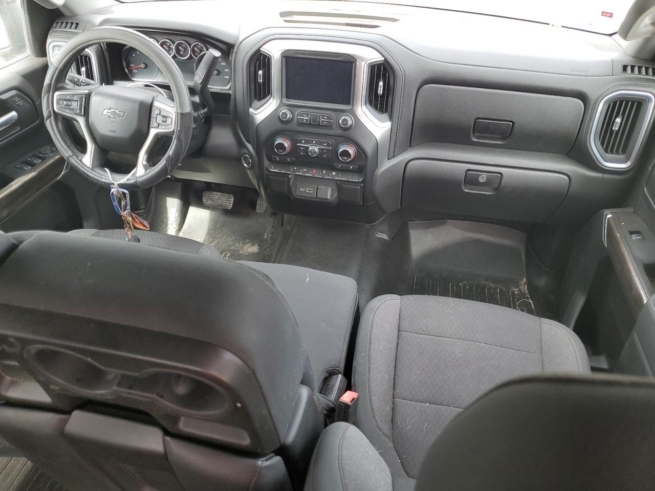 2021 Chevrolet Silverado VIN 3GCPWDEK5MG286783 Copart auction photo, rear end / side damage thumbnail 8