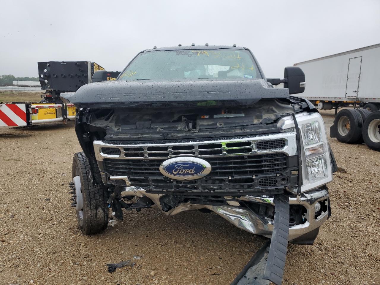 2023 Ford F450 VIN 1FT8W4DM5PEC55780 Copart auction photo, front end damage thumbnail 5