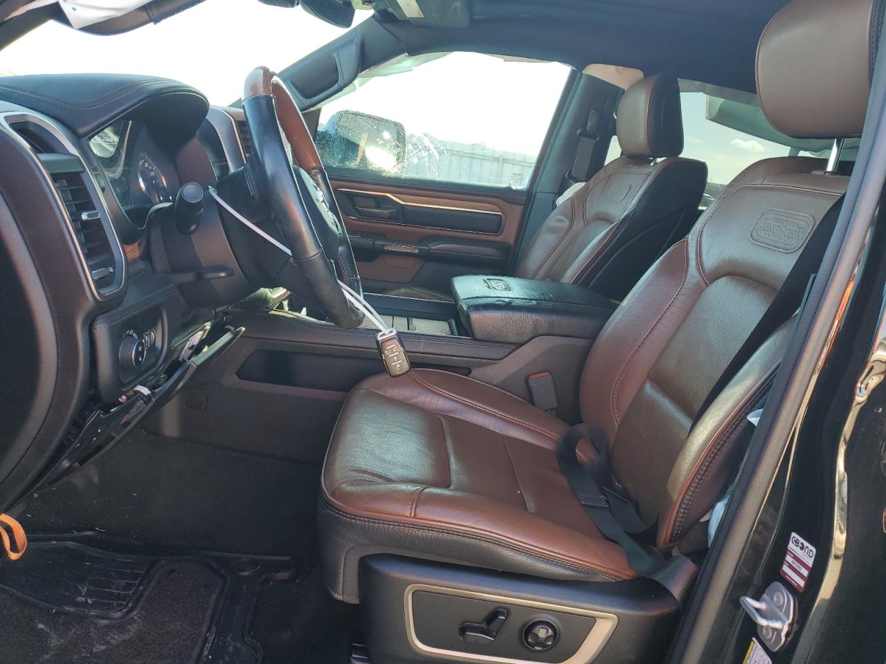 2020 RAM 1500 VIN 1C6SRFKT7LN136908 Copart auction photo, side damage thumbnail 7