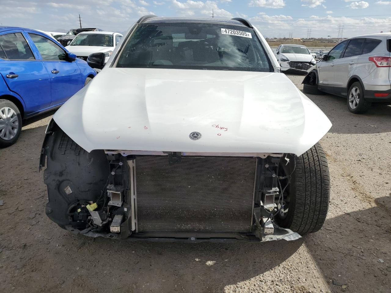 2020 Mercedes-Benz GLC VIN W1N0G8DB2LF779563 Copart auction photo, front end damage thumbnail 5