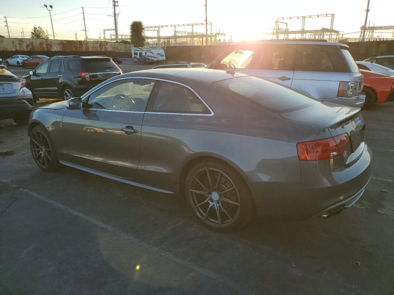 2015 Audi RS5 VIN WAUCGAFR5FA034343 Copart auction photo, front end damage thumbnail 2