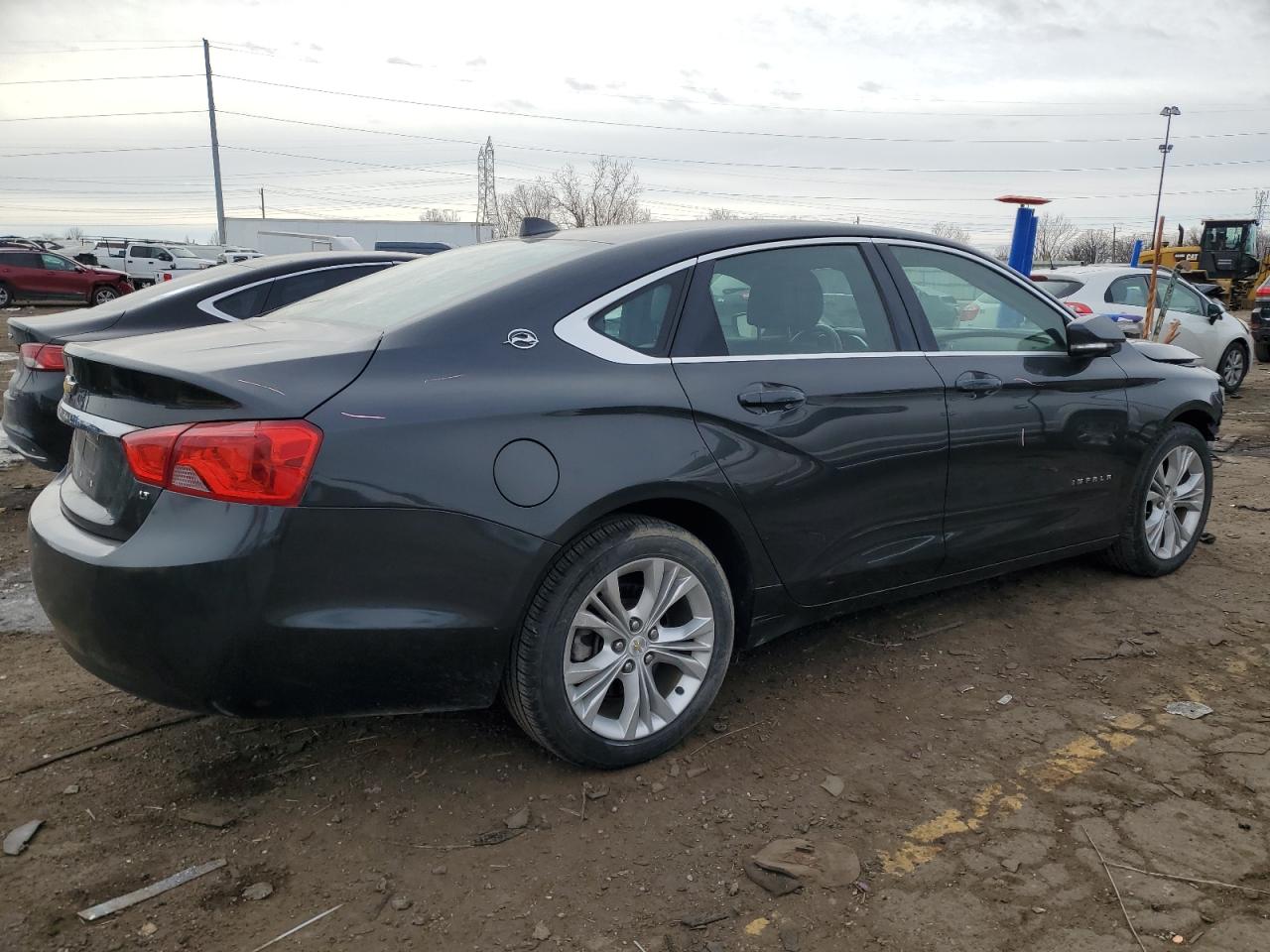 2014 Chevrolet Impala VIN 1G1115SL8EU129456 Copart auction photo, front end damage thumbnail 3
