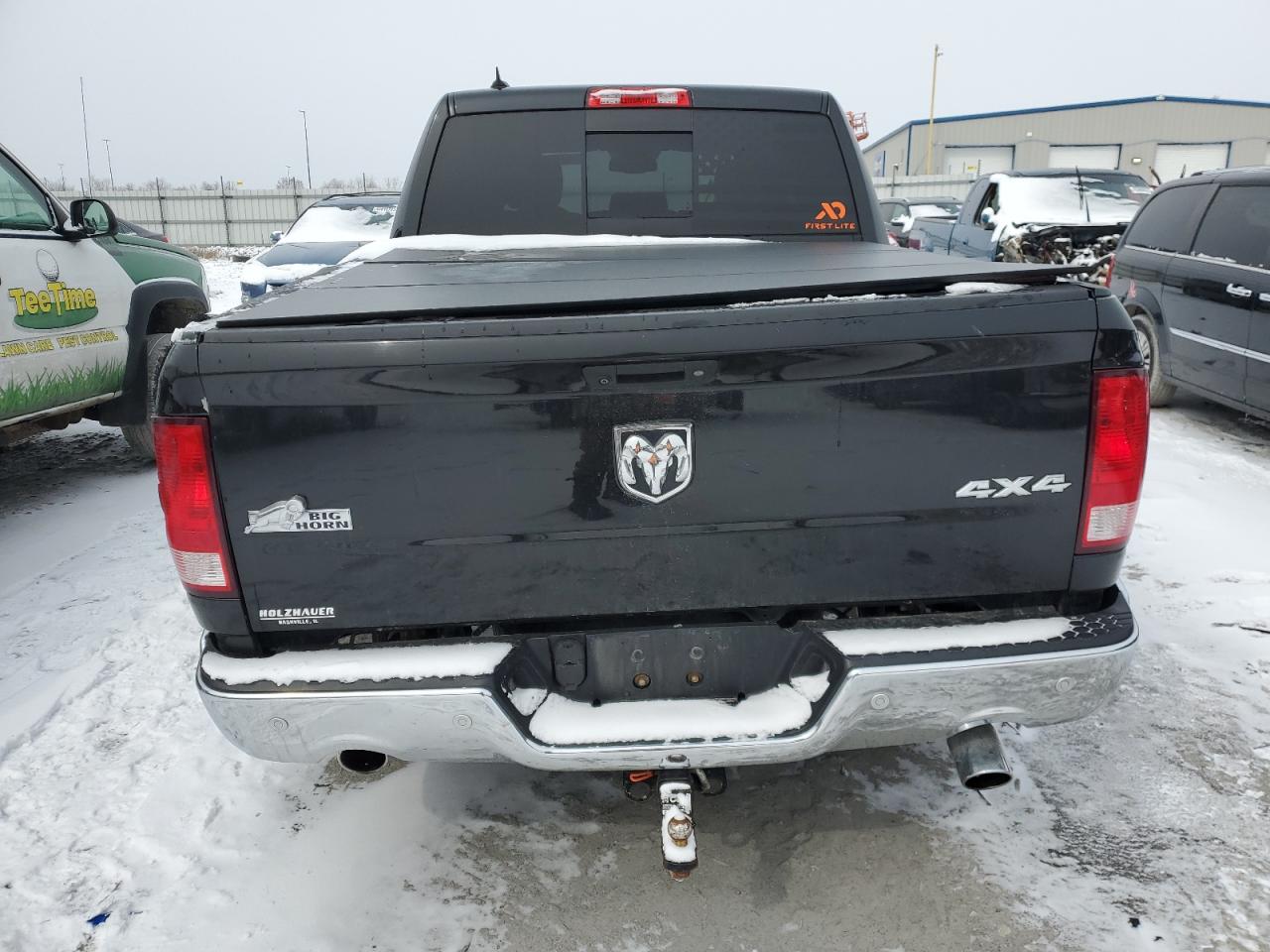 2017 RAM 1500 VIN 1C6RR7LM2HS878637 Copart auction photo, rear end damage thumbnail 6