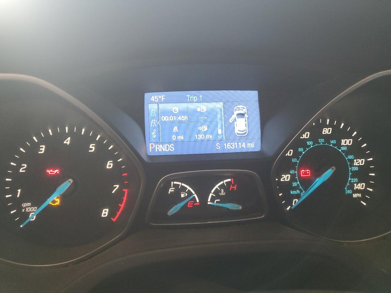 2014 Ford Focus VIN 1FADP3F25EL244956 Copart auction photo, front end / rear end damage thumbnail 9