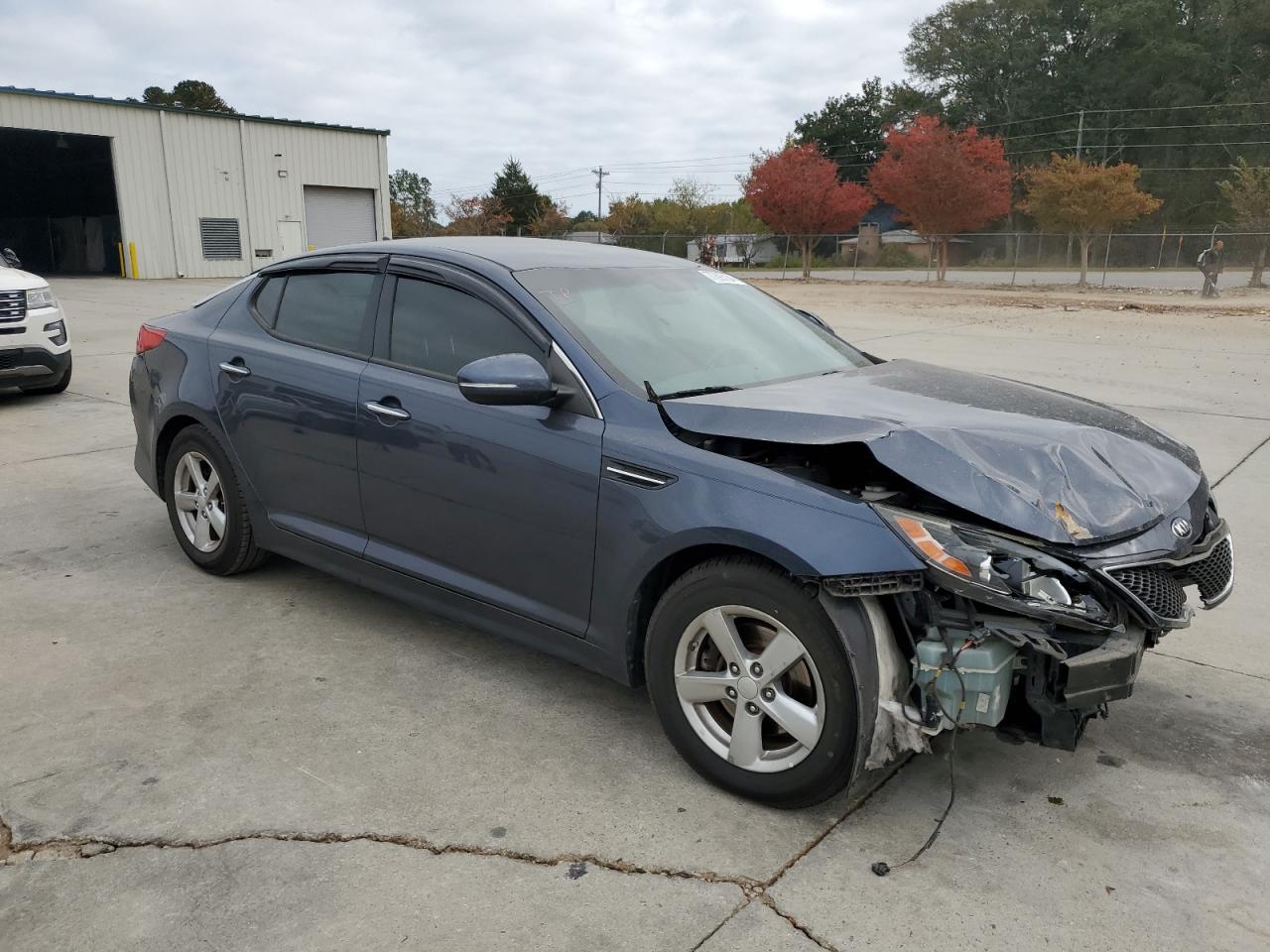 2015 KIA Optima VIN 5XXGM4A7XFG486300 Copart auction photo, front end damage thumbnail 4