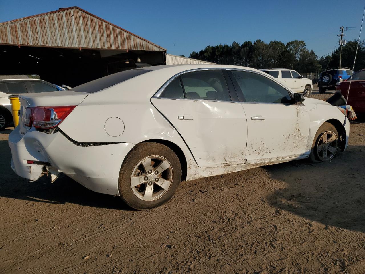 2016 Chevrolet Malibu VIN 1G11A5SA0GU140422 Copart auction photo, all over damage thumbnail 3