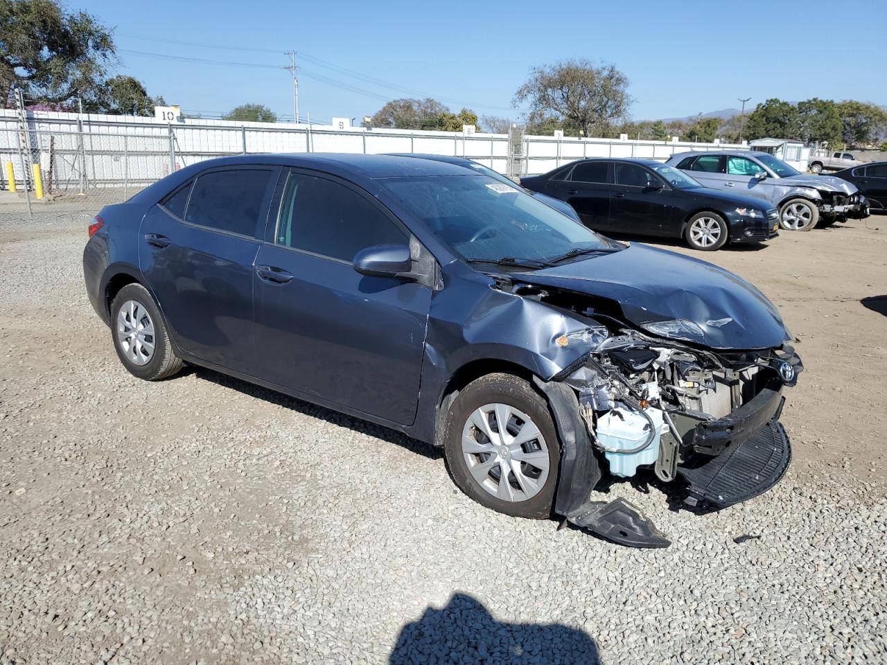 2016 Toyota Corolla VIN 5YFBURHE0GP556746 Copart auction photo, front end damage thumbnail 4
