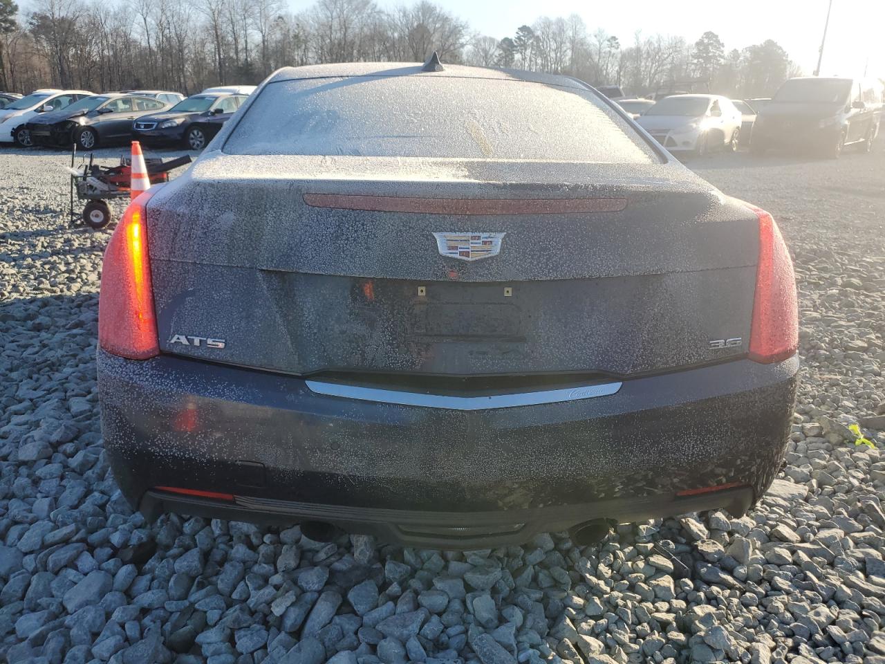 2015 Cadillac ATS VIN 1G6AC1R31F0120884 Copart auction photo, front end damage thumbnail 6