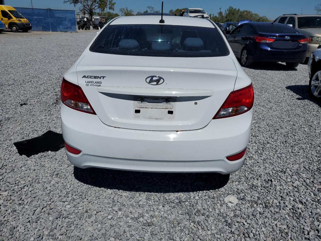 2017 Hyundai Accent VIN KMHCT4AE5HU267382 Copart auction photo, side damage thumbnail 6
