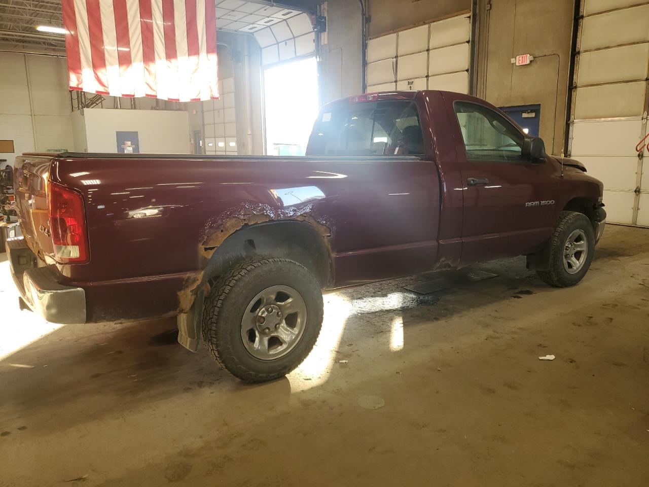 2003 Dodge RAM VIN 1D7HU16D83J639772 Copart auction photo, front end damage thumbnail 3
