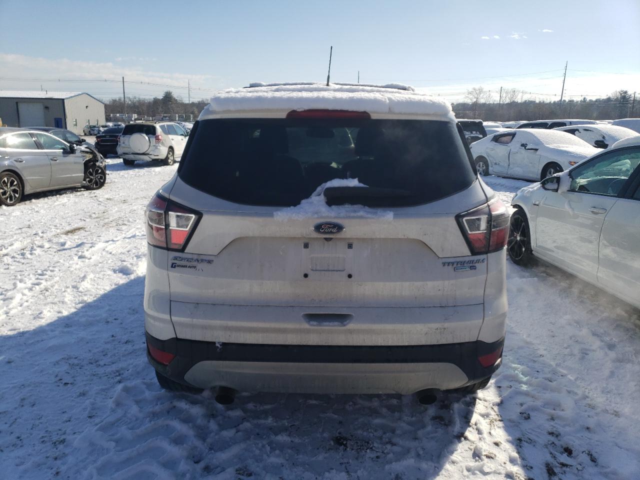 2017 Ford Escape VIN 1FMCU9J95HUB45571 Copart auction photo, front end damage thumbnail 6