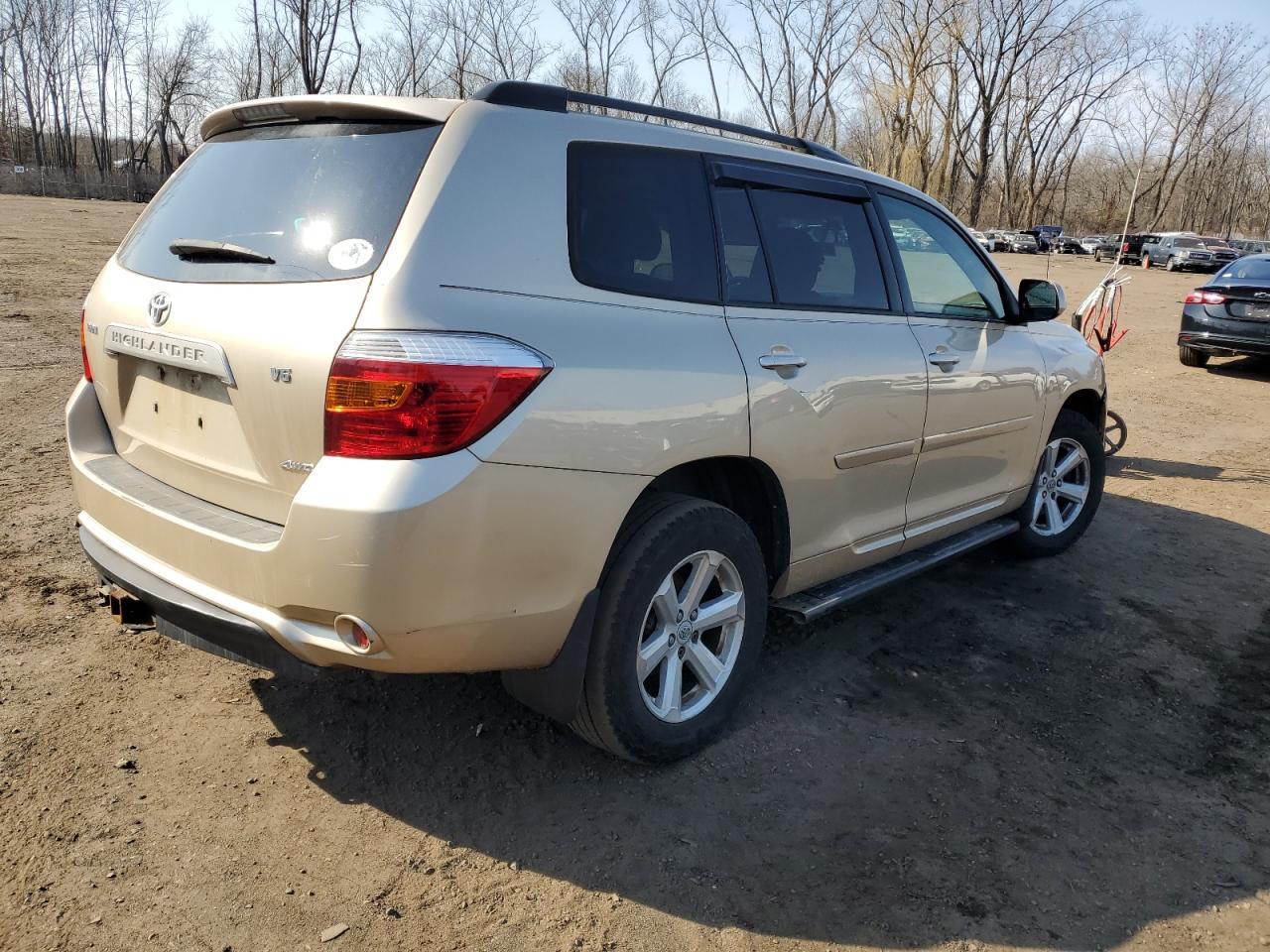 2008 Toyota Highlander VIN JTEES41A182086462 Copart auction photo, front end damage thumbnail 3