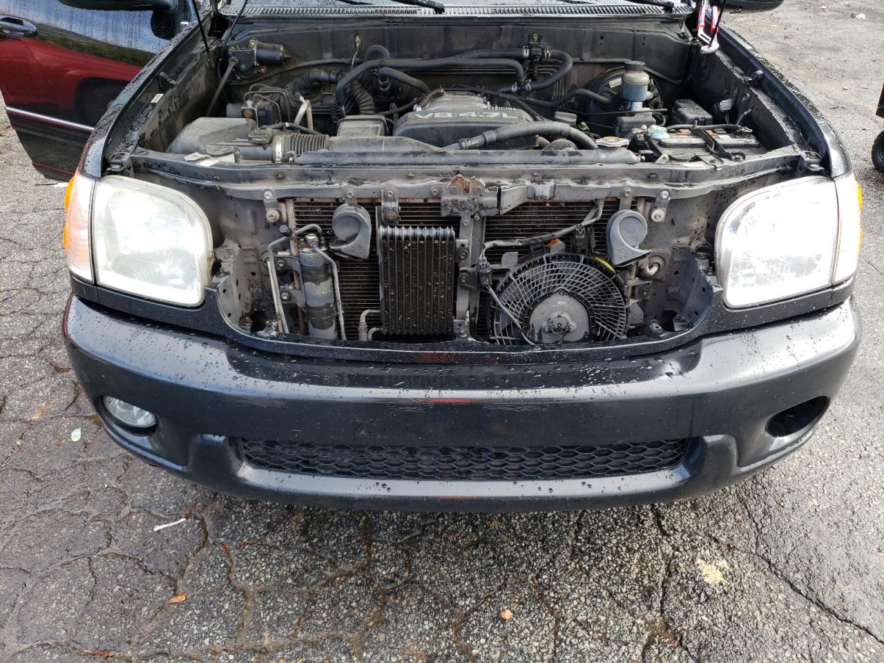 2004 Toyota Sequoia VIN 5TDZT38A94S231463 Copart auction photo, side / front end damage thumbnail 12