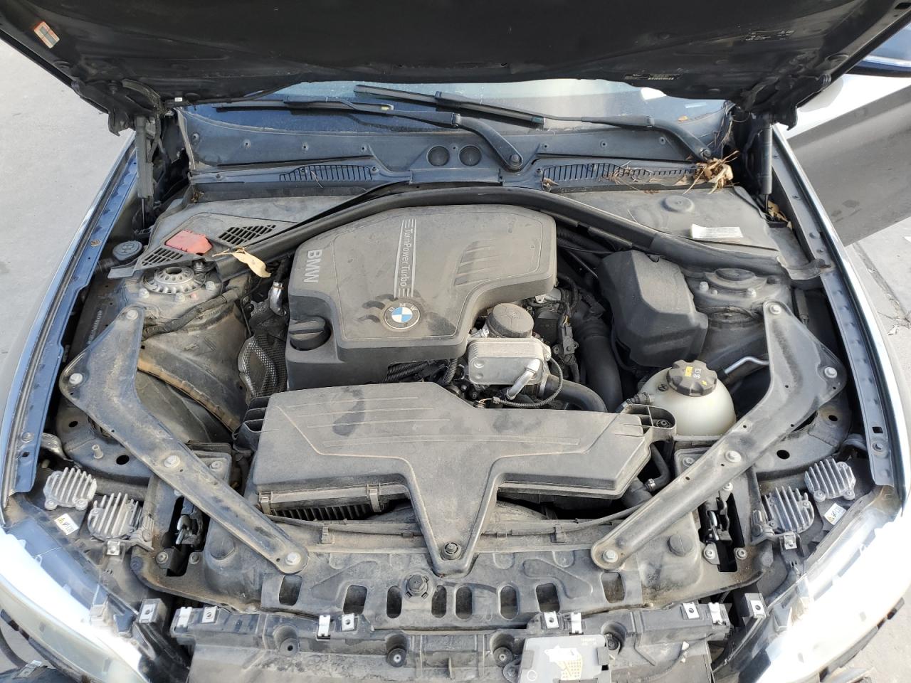 2015 BMW 2er VIN WBA1K5C5XFV473884 Copart auction photo, front end damage thumbnail 11