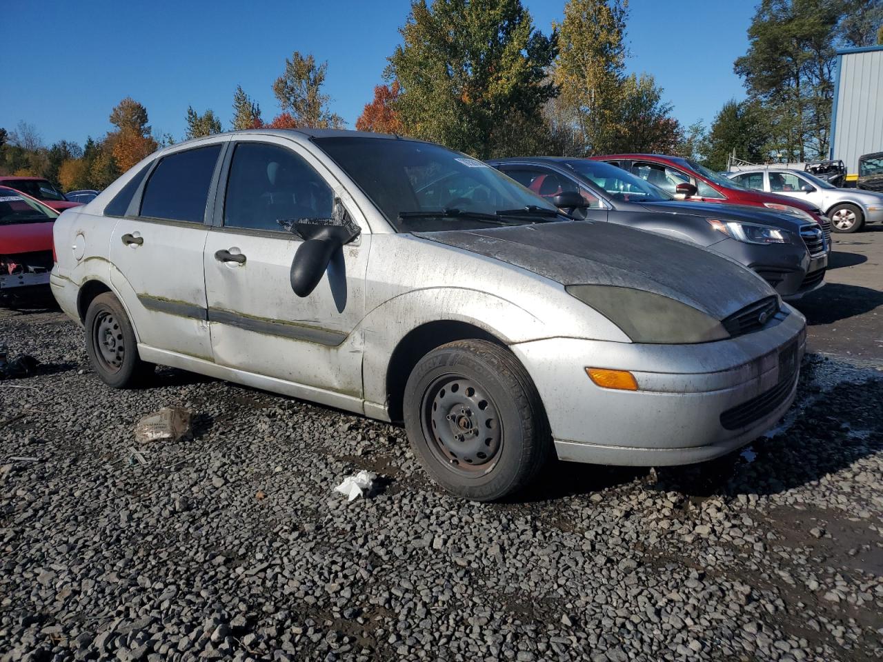 2004 Ford Focus VIN 1FAFP33Z14W169521 Copart auction photo, side damage thumbnail 4