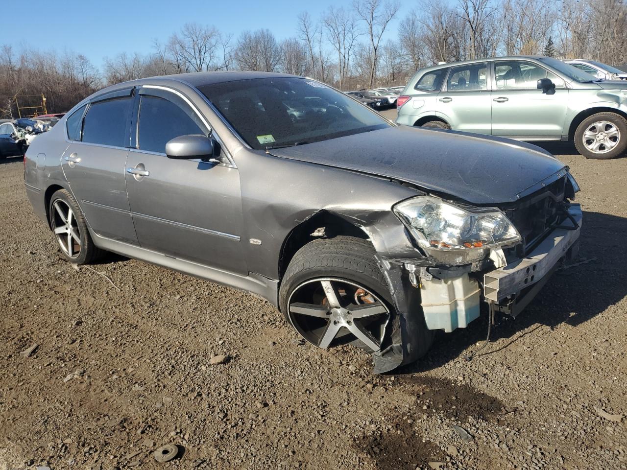 2009 Infiniti M VIN JNKCY01F49M852381 Copart auction photo, front end / minor dent/scratches damage thumbnail 4