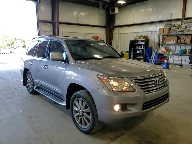 2011 Lexus LX VIN JTJHY7AX2B4071418 Copart auction photo, side / rear end damage thumbnail 12