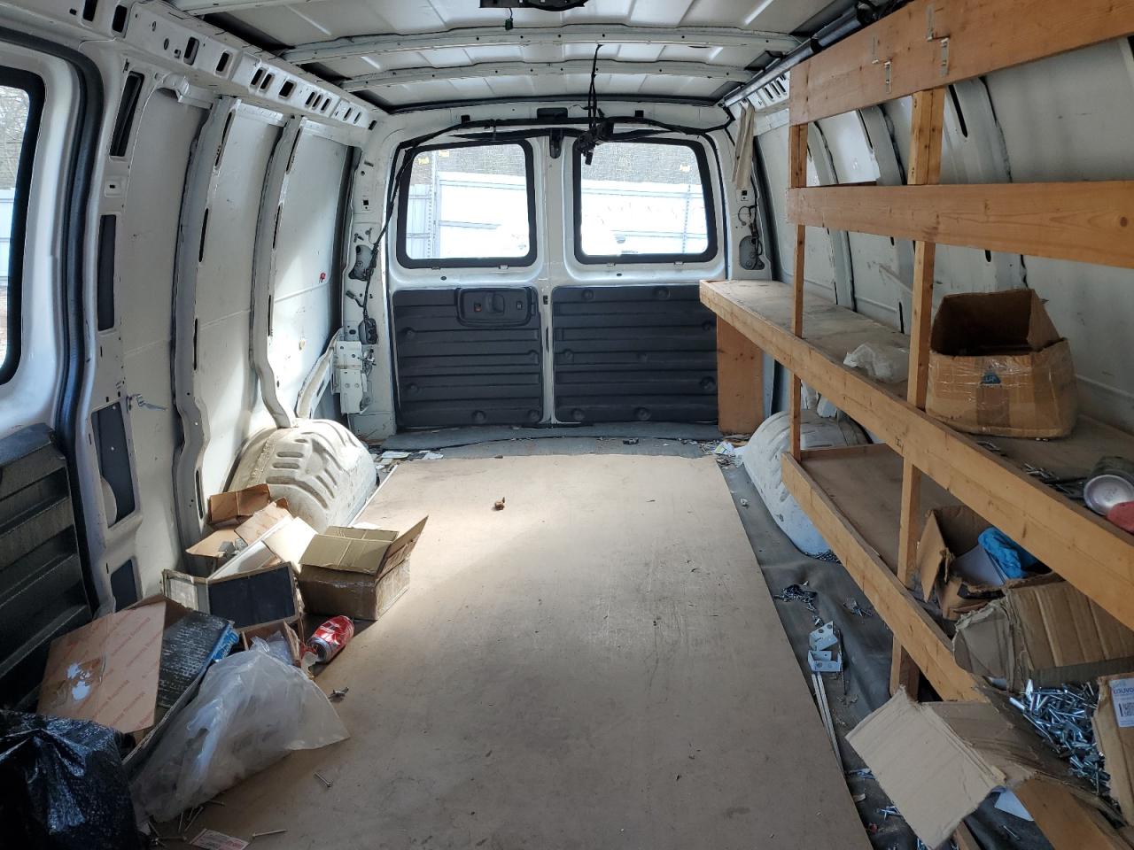 2016 Chevrolet Express VIN 1GCWGBFF4G1230545 Copart auction photo, front end damage thumbnail 10