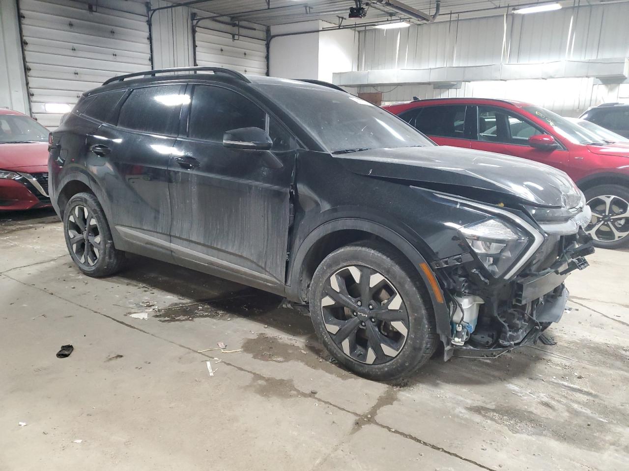 2023 KIA Sportage VIN 5XYK6CAF9PG030324 Copart auction photo, front end damage thumbnail 4