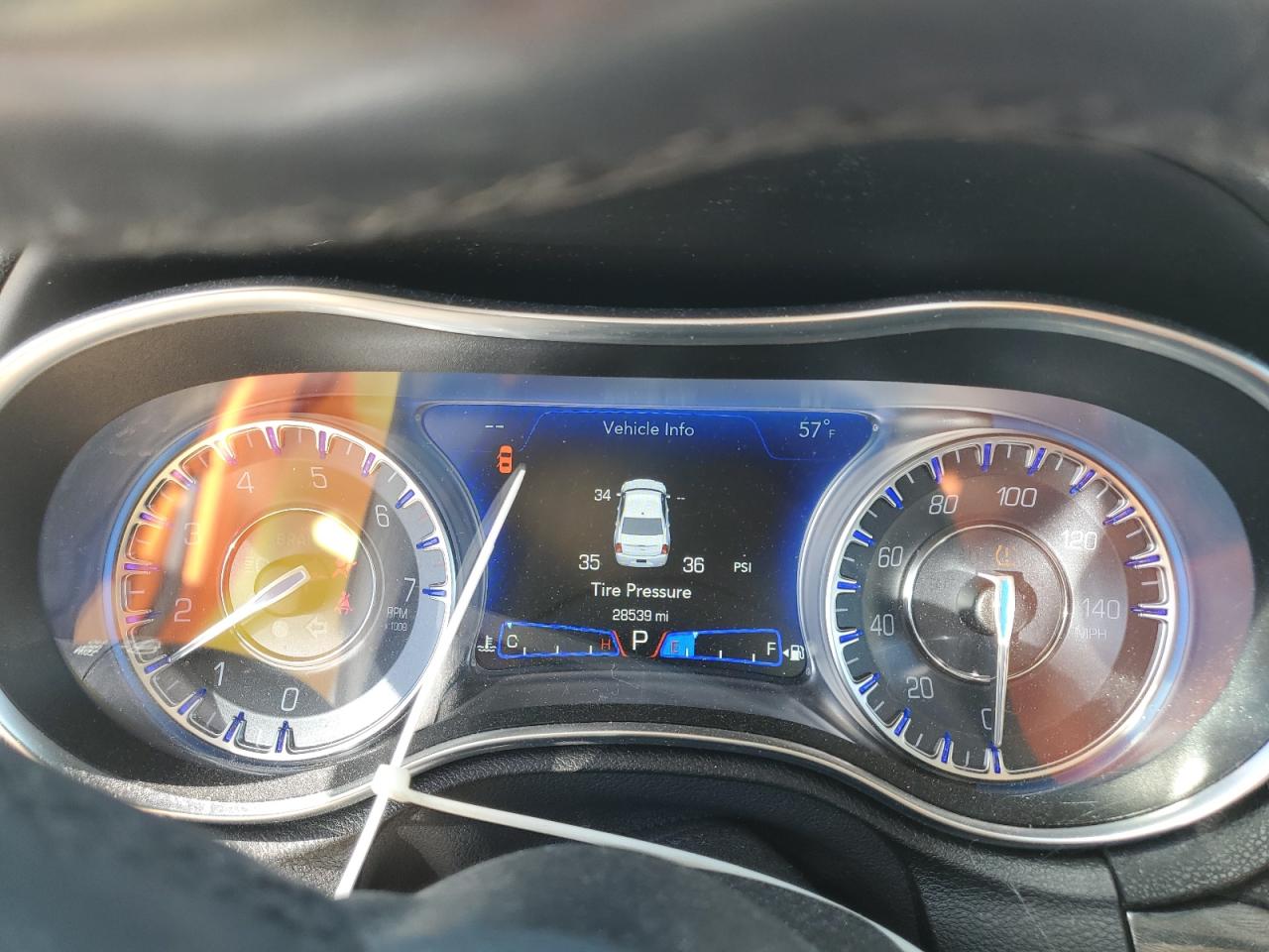 2019 Chrysler 300 VIN 2C3CCAAG3KH760870 Copart auction photo, front end damage thumbnail 9