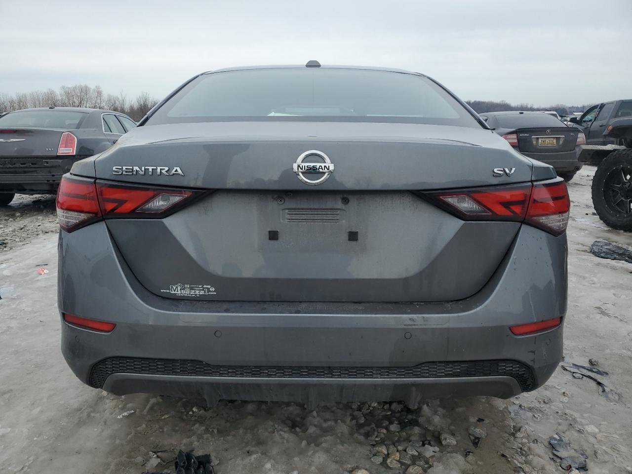 2022 Nissan Sentra VIN 3N1AB8CV2NY211057 Copart auction photo, front end damage thumbnail 6