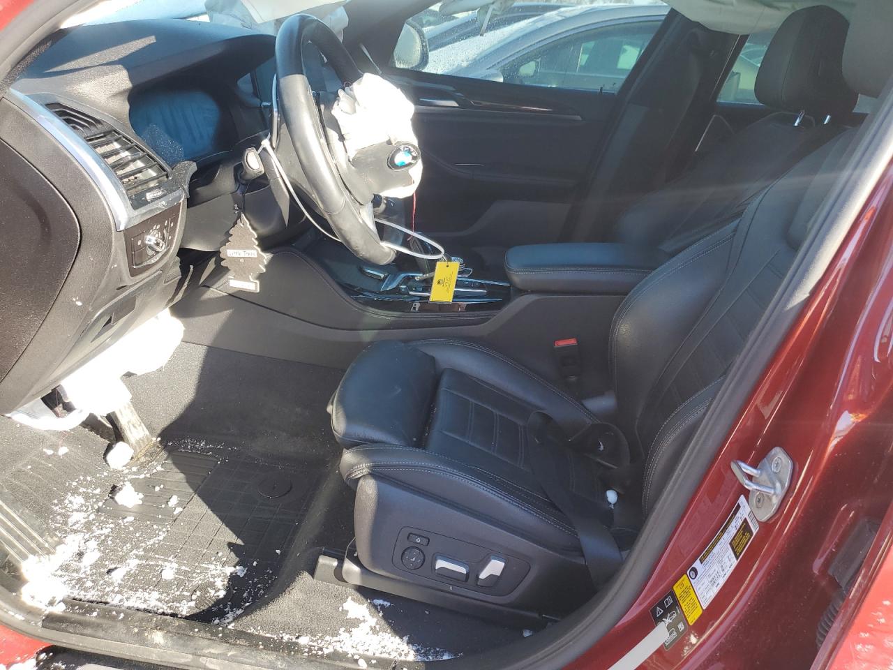 2020 BMW X4 VIN 5UX2V1C08L9C64693 Copart auction photo, front end / mechanical damage thumbnail 7