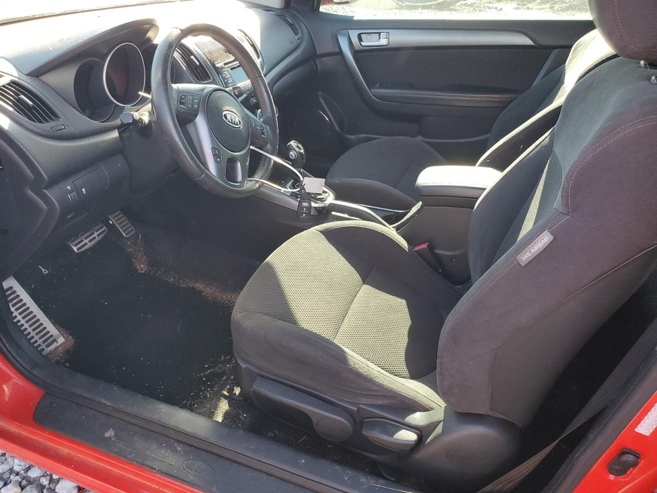 2012 KIA Forte VIN KNAFW6A32C5598178 Copart auction photo, front end damage thumbnail 7