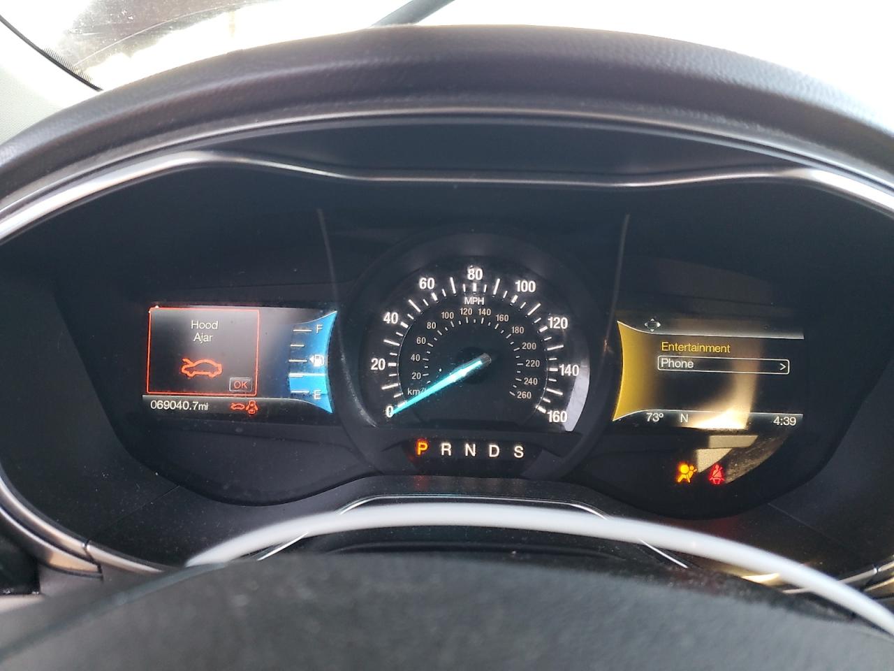 2017 Ford Fusion VIN 3FA6P0HD7HR240080 Copart auction photo, side damage thumbnail 9