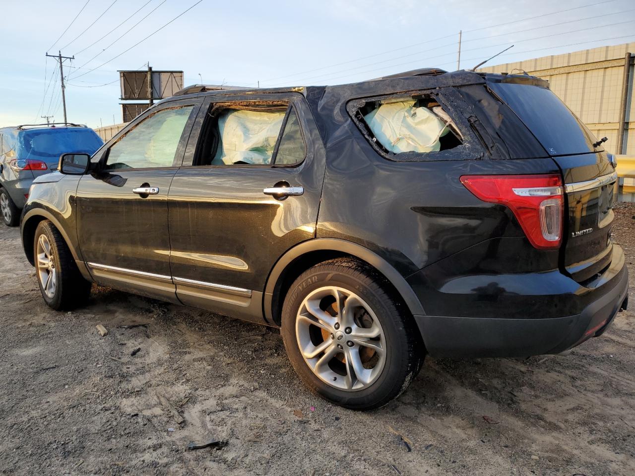 2015 Ford Explorer VIN 1FM5K7F82FGC11475 Copart auction photo, all over / undercarriage damage thumbnail 2
