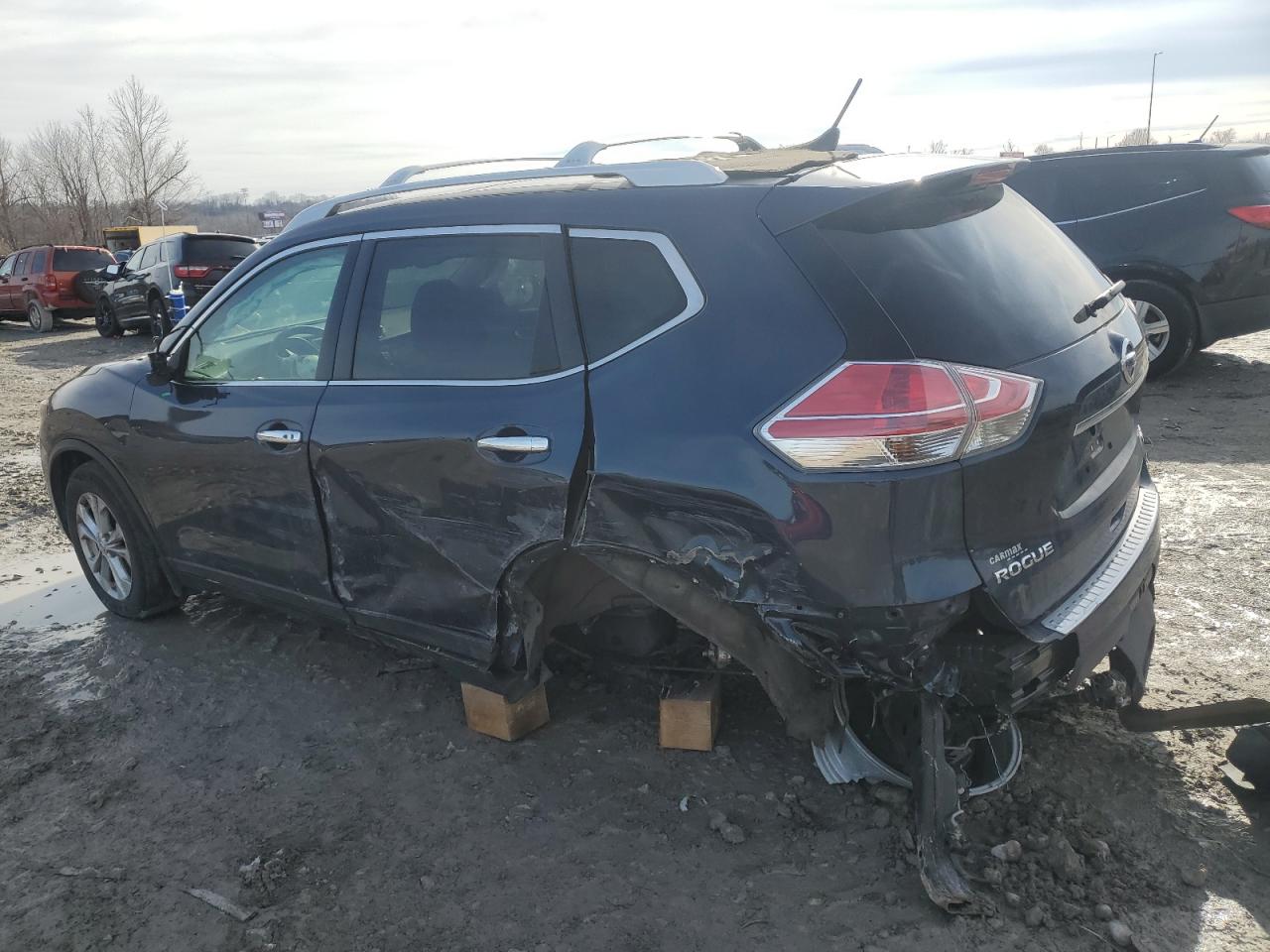 2016 Nissan Rogue VIN 5N1AT2MV3GC847189 Copart auction photo, all over damage thumbnail 2