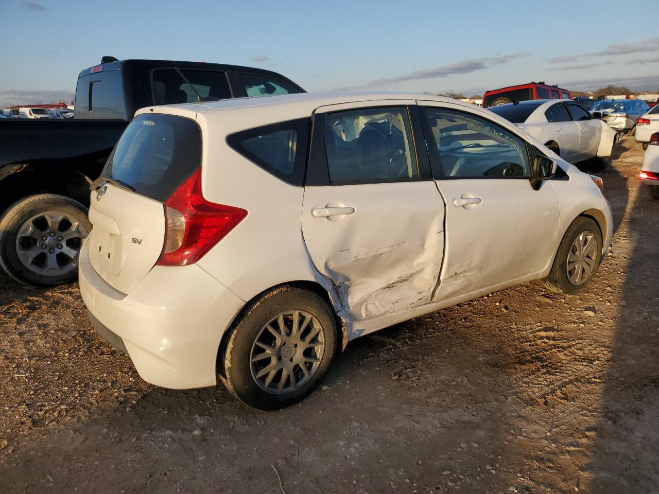 2017 Nissan Versa VIN 3N1CE2CP1HL359278 Copart auction photo, side damage thumbnail 3