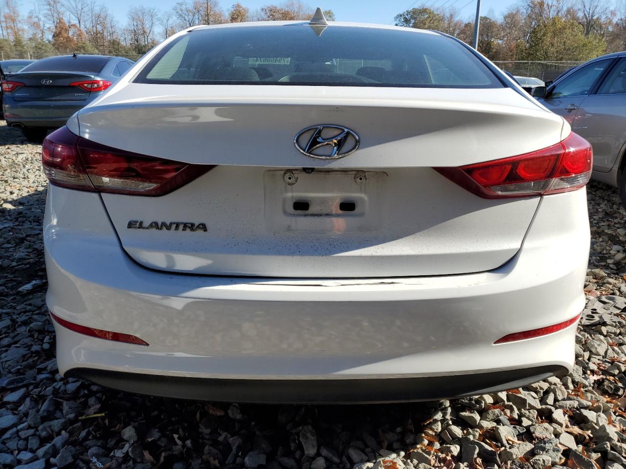2018 Hyundai Elantra VIN 5NPD84LF8JH293782 Copart auction photo, front end damage thumbnail 6