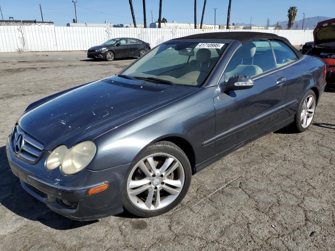 2008 Mercedes-Benz CLK-klasse VIN WDBTK56F58T099634