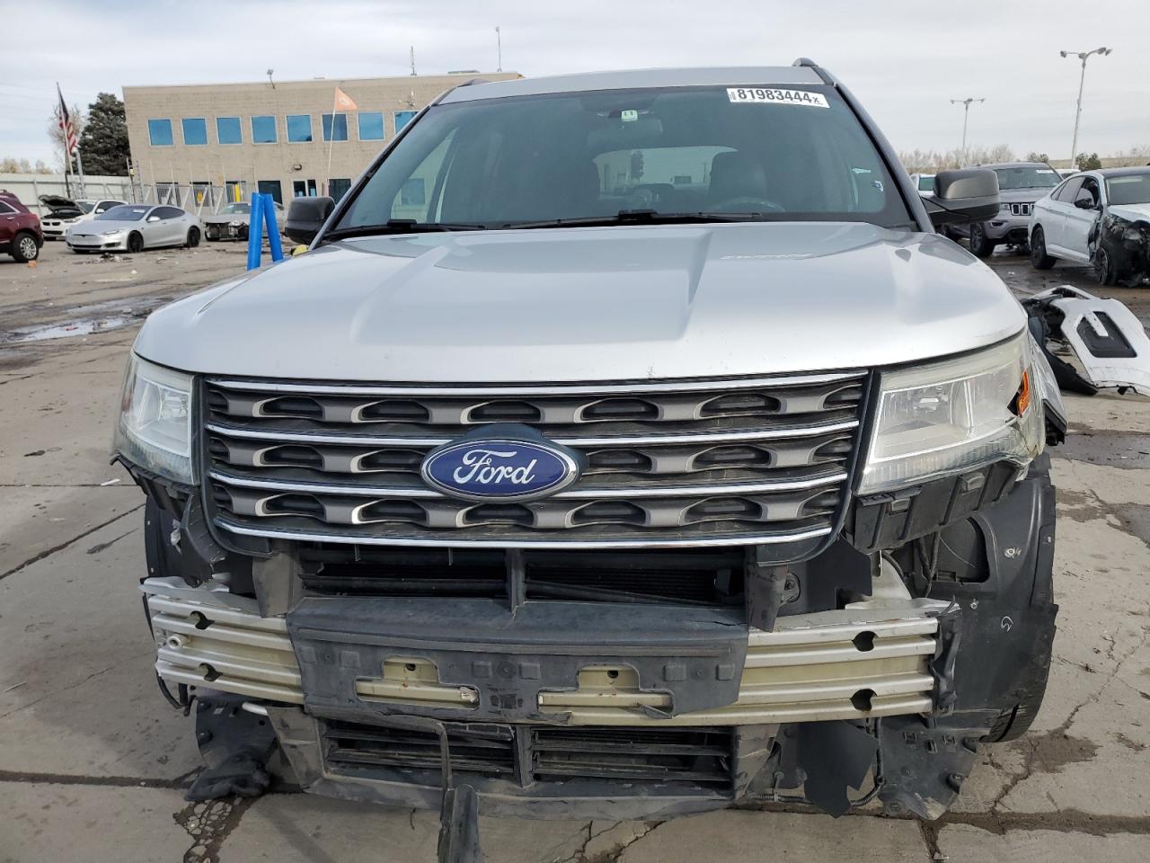 2017 Ford Explorer VIN 1FM5K7B87HGA97627 Copart auction photo, front end / side damage thumbnail 5