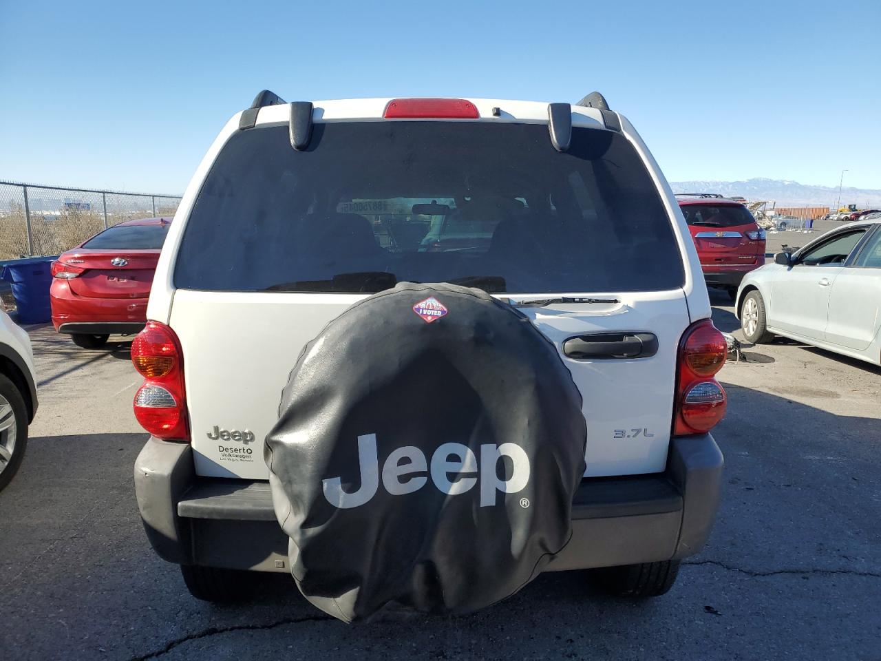 2003 Jeep Liberty (North America) VIN 1J4GK48K23W505331 Copart auction photo, side damage thumbnail 6