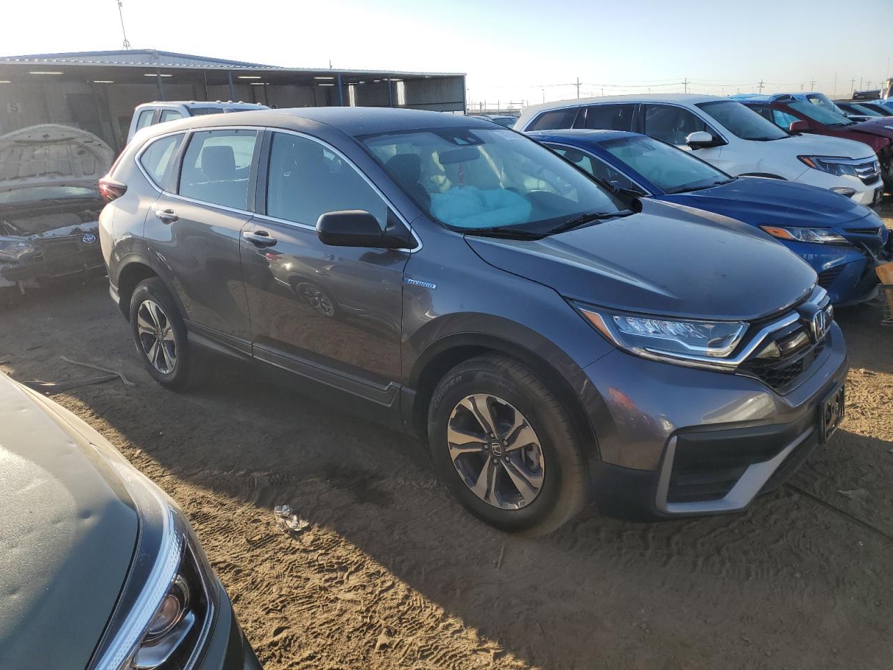 2020 Honda CR-V VIN 7FART6H21LE010246 Copart auction photo, side damage thumbnail 4