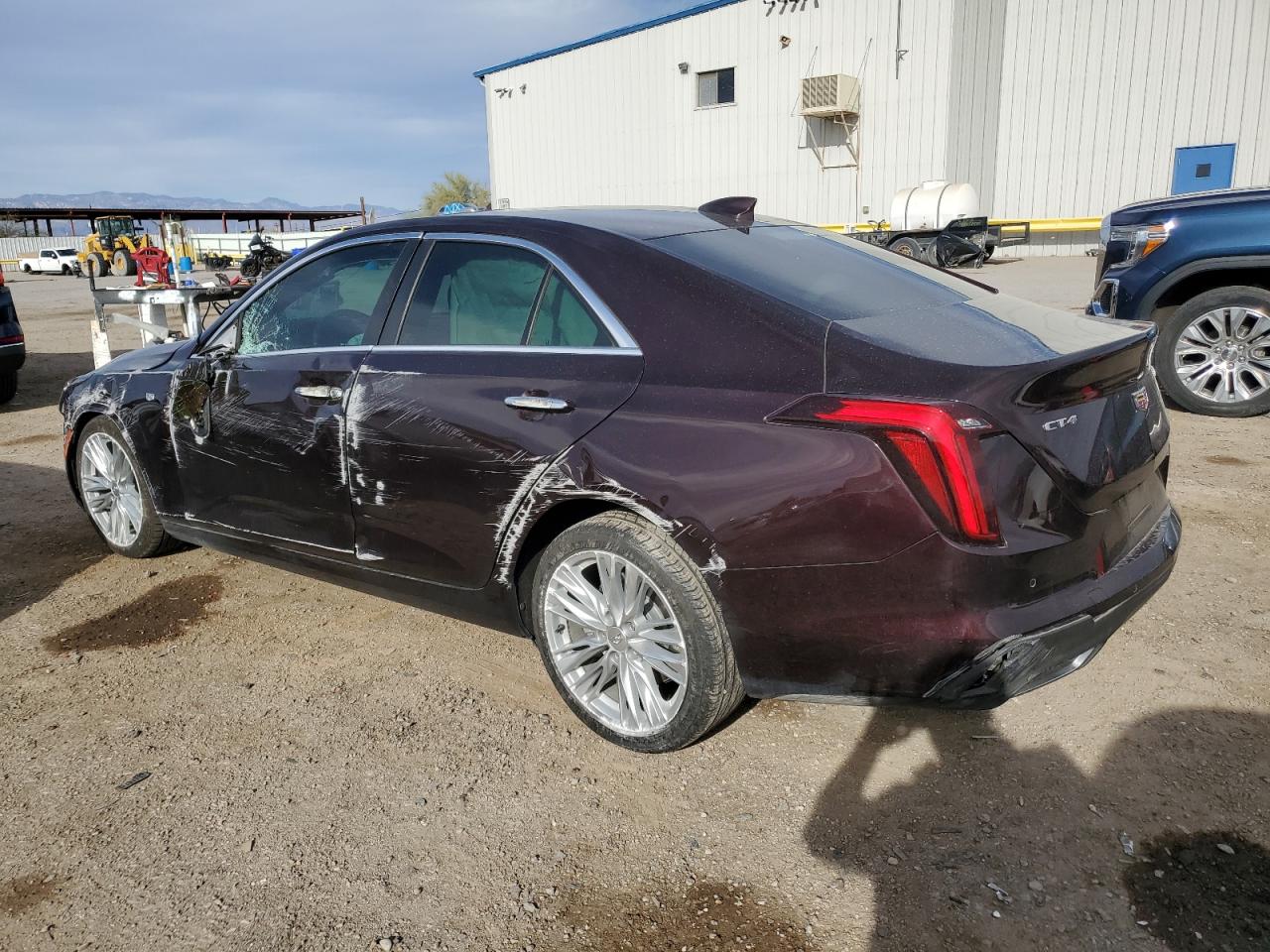 2021 Cadillac CT4 VIN 1G6DB5RK7M0110517 Copart auction photo, undercarriage / all over damage thumbnail 2