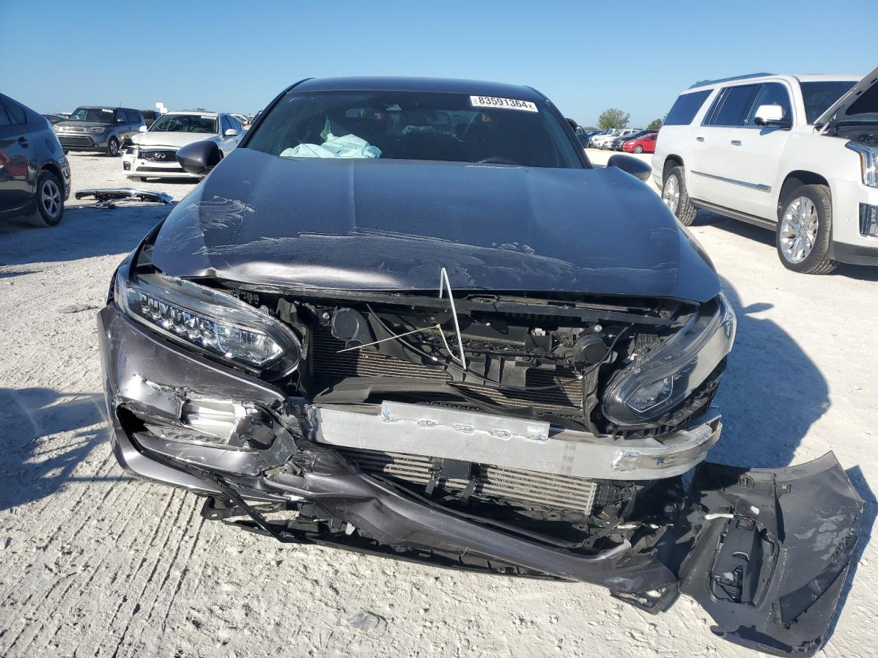 2018 Honda Accord VIN 1HGCV1F31JA234764 Copart auction photo, front end damage thumbnail 5