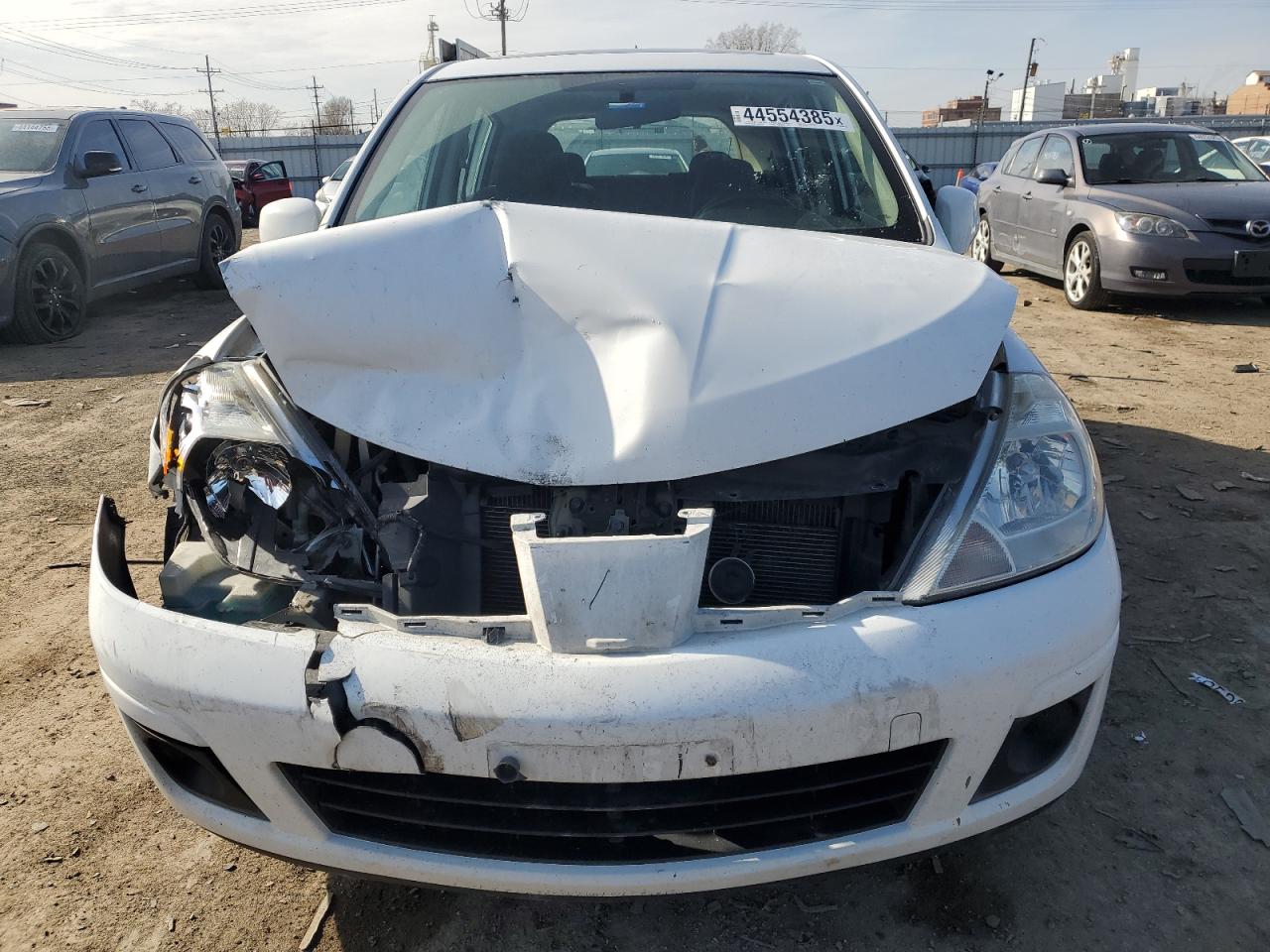 2008 Nissan Versa VIN 3N1BC13E58L357897 Copart auction photo, front end damage thumbnail 5