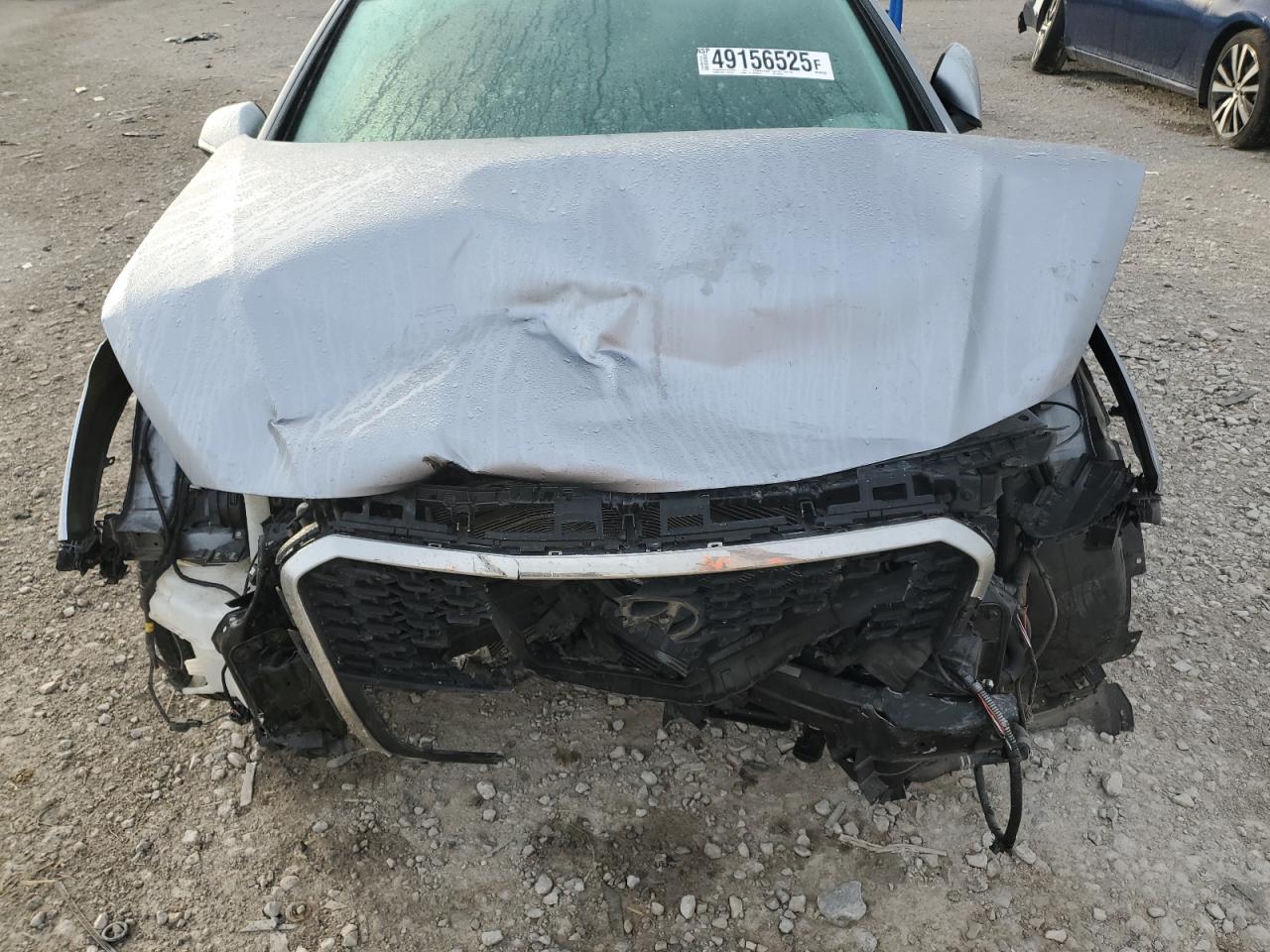 2016 Hyundai Sonata VIN KMHE24L19GA038130 Copart auction photo, front end / side damage thumbnail 12