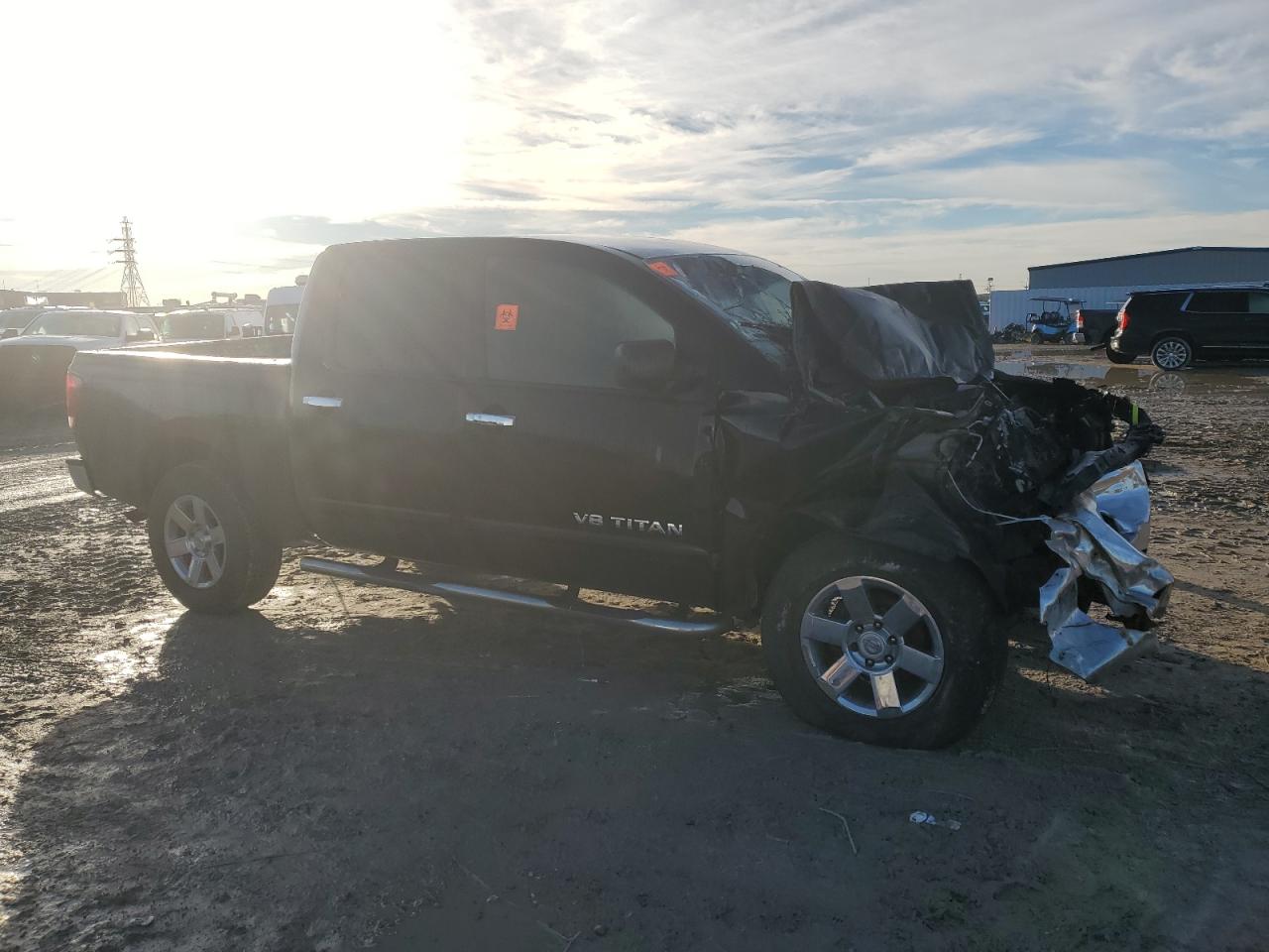 2007 Nissan Titan VIN 1N6AA07A67N234492 Copart auction photo, front end damage thumbnail 4