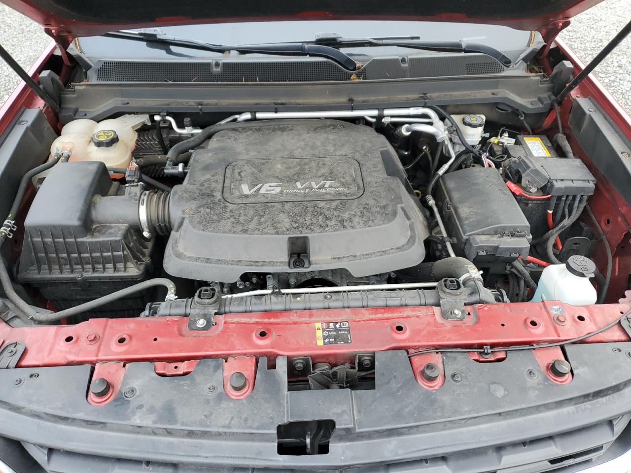 2016 Chevrolet Colorado VIN 1GCHSCE35G1200880 Copart auction photo, front end / undercarriage damage thumbnail 12
