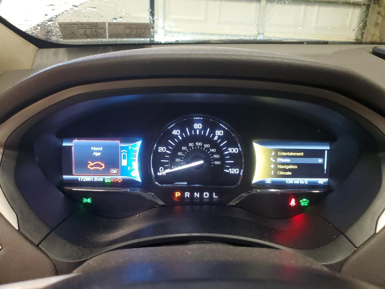 2016 Lincoln MKZ VIN 3LN6L2LU2GR606479 Copart auction photo, mechanical damage thumbnail 9