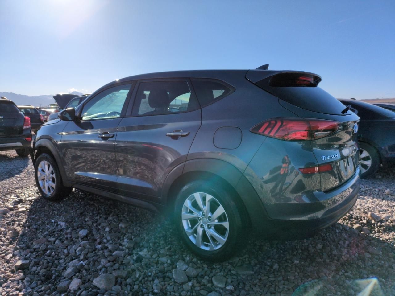 2019 Hyundai Tucson VIN KM8J2CA49KU890703 Copart auction photo, front end damage thumbnail 2