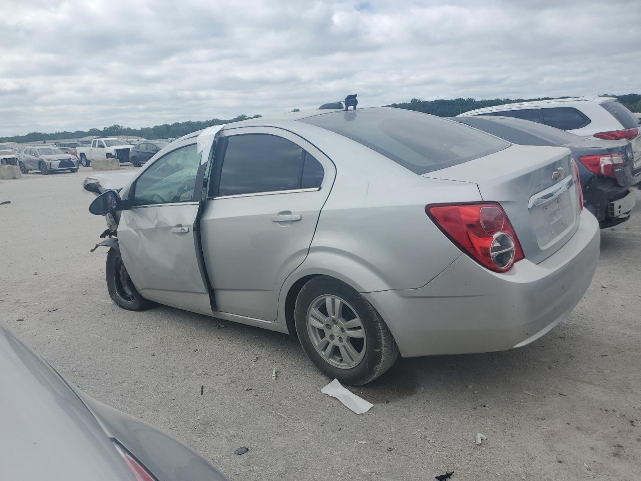 2015 Chevrolet Sonic VIN 1G1JC5SB6F4134707 Copart auction photo, all over damage thumbnail 2