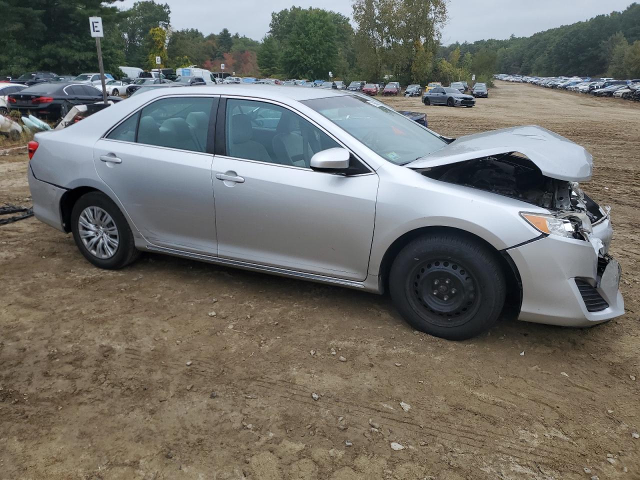 2013 Toyota Camry VIN 4T4BF1FK5DR276938 Copart auction photo, front end damage thumbnail 4