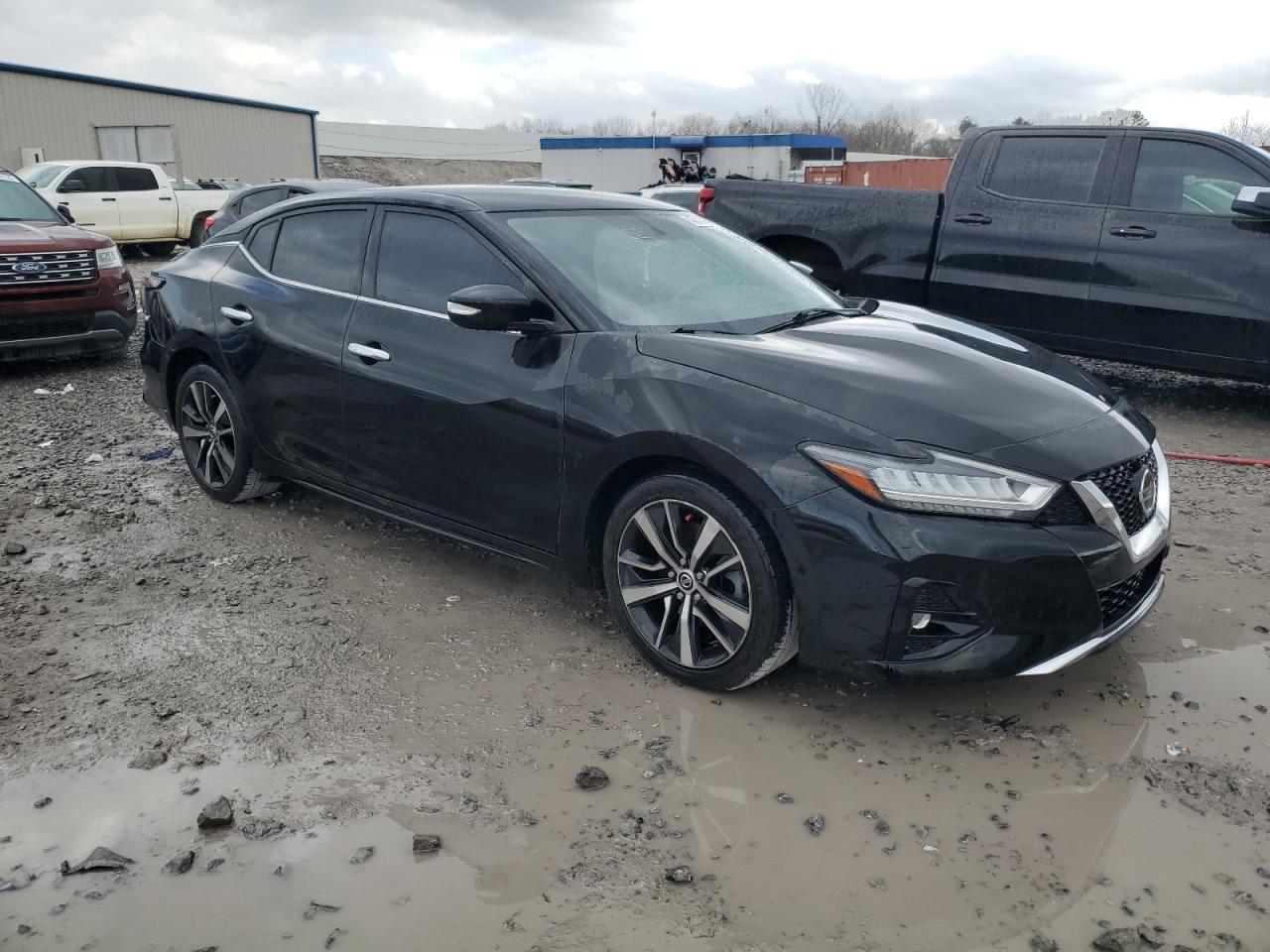 2019 Nissan Maxima VIN 1N4AA6AV1KC375255 Copart auction photo, rear end damage thumbnail 4