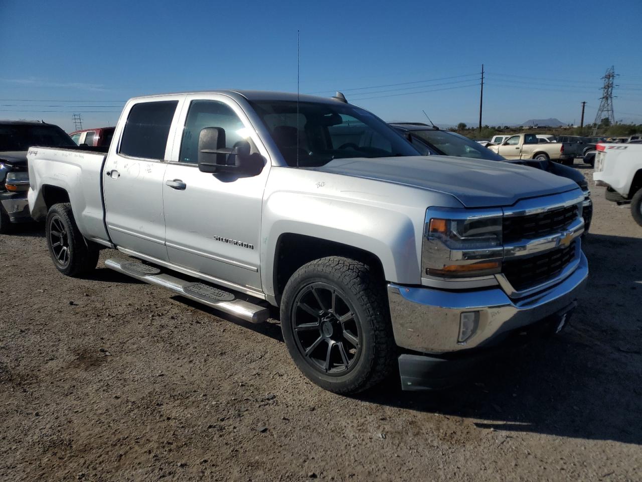 2016 Chevrolet Silverado VIN 1GCUKREC4GF229484 Copart auction photo, rear end damage thumbnail 4