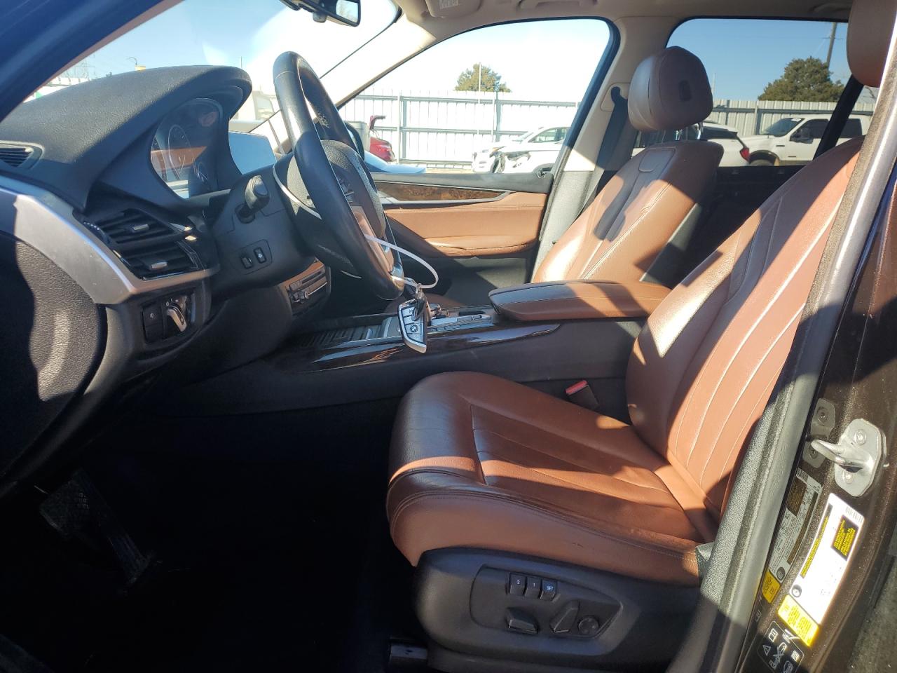 2015 BMW X5 VIN 5UXKR0C54F0P08233 Copart auction photo, front end / side damage thumbnail 7